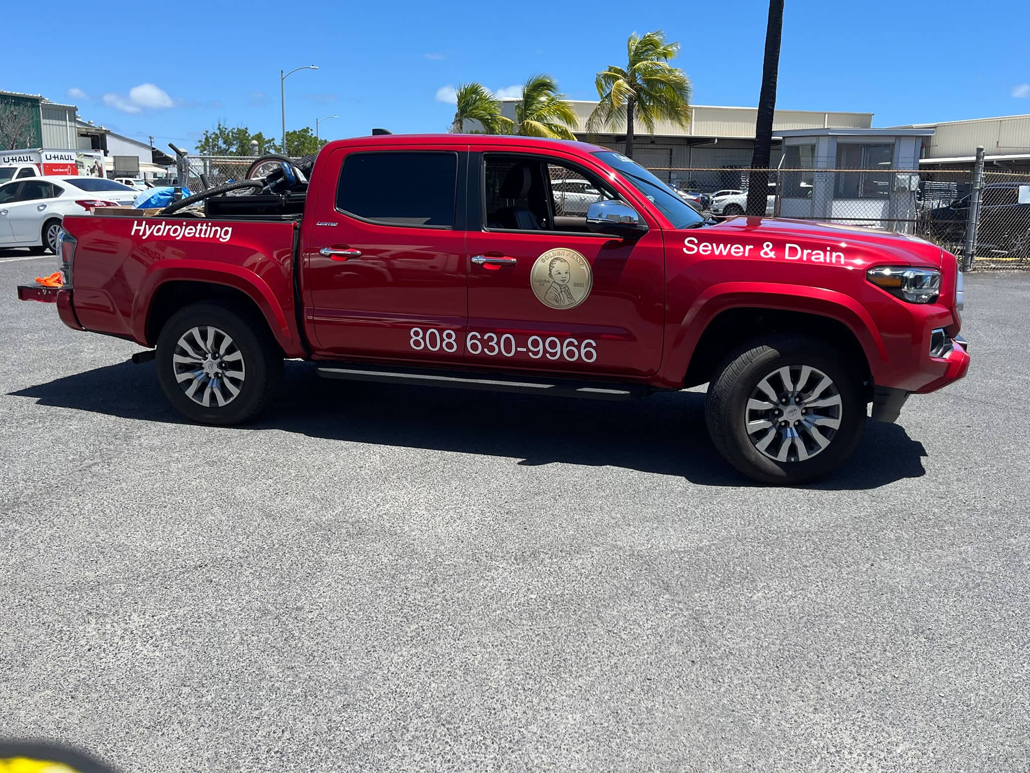 golden penny pickup truck